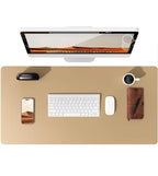 PU Leather Desk Mat – Large Office & Mouse Pad