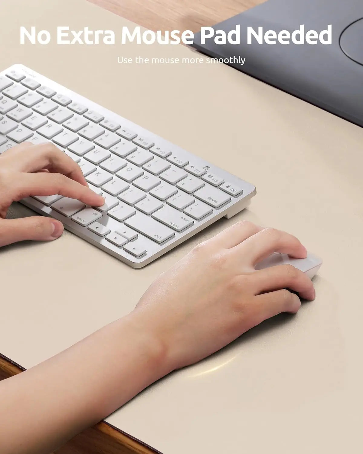 PU Leather Desk Mat – Large Office & Mouse Pad