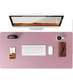 PU Leather Desk Mat – Large Office & Mouse Pad
