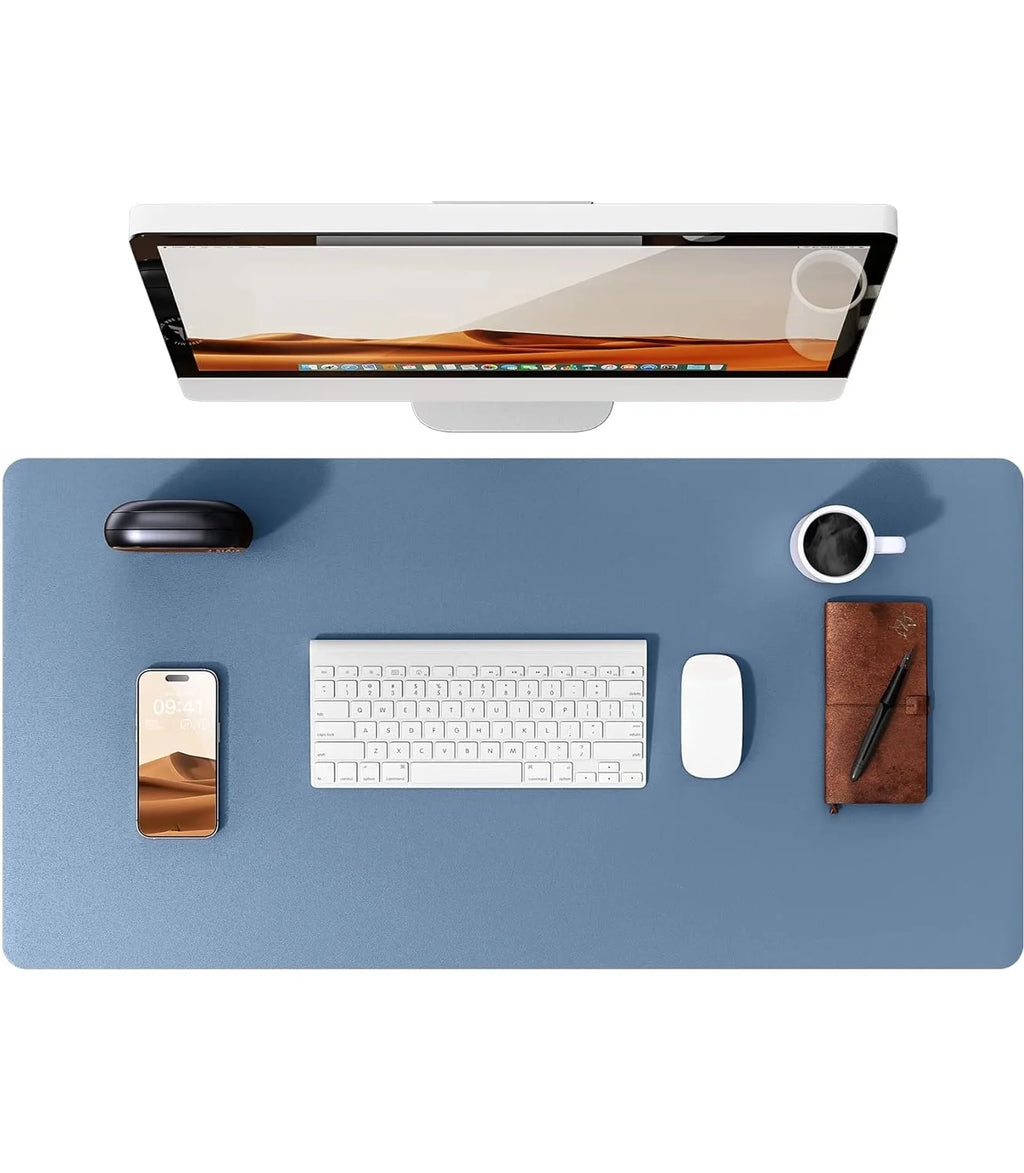 PU Leather Desk Mat – Large Office & Mouse Pad