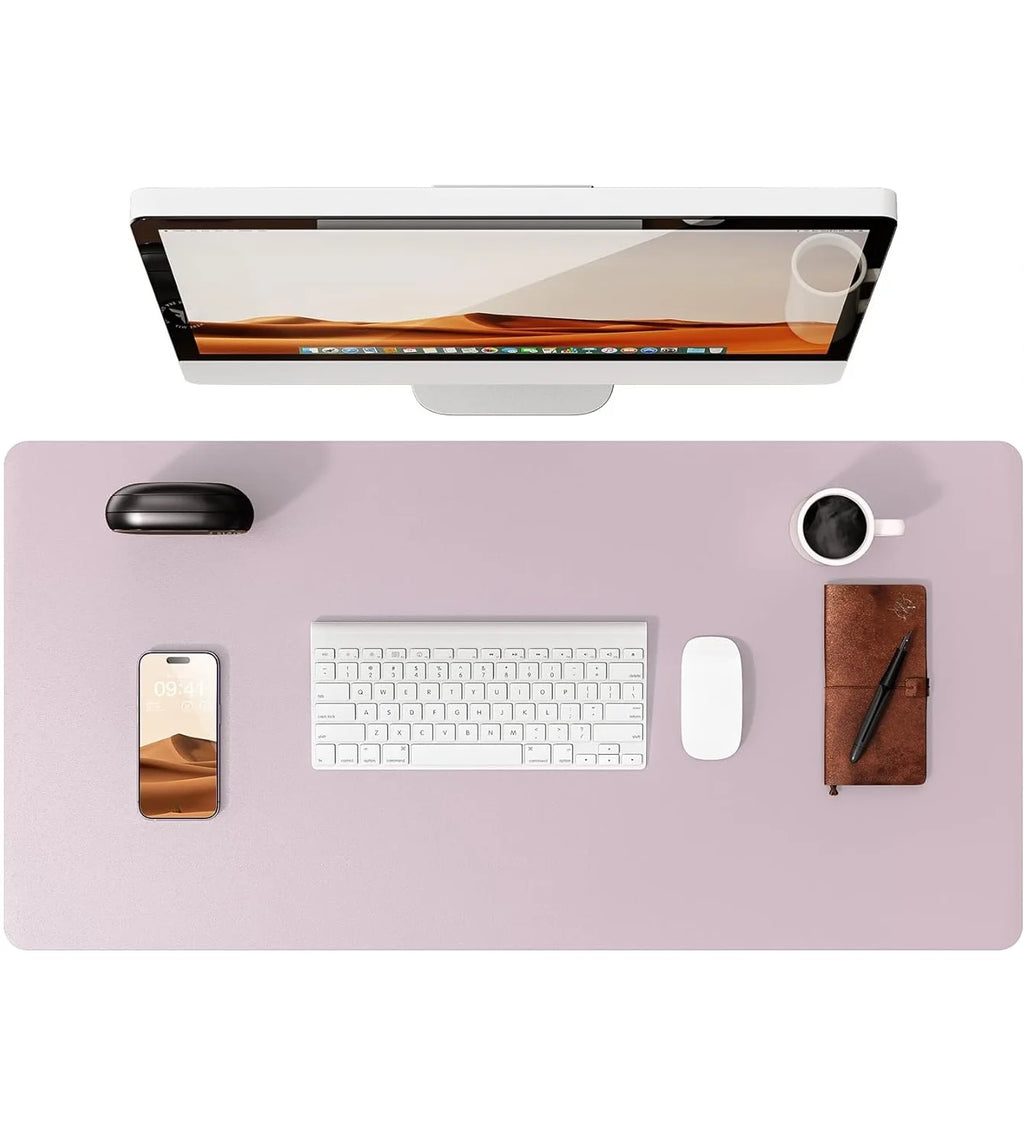 PU Leather Desk Mat – Large Office & Mouse Pad