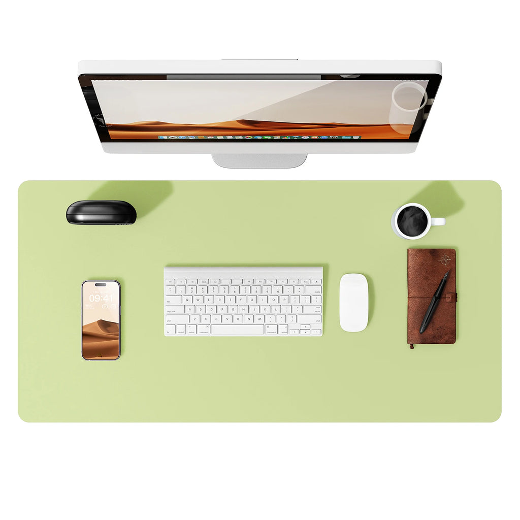 PU Leather Desk Mat – Large Office & Mouse Pad